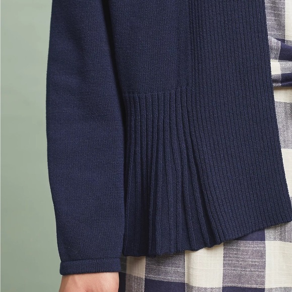 NWT Anthropologie Banlieue Peplum Cardigan - Picture 2 of 9